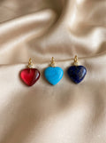 small plan heart with small CZ at top